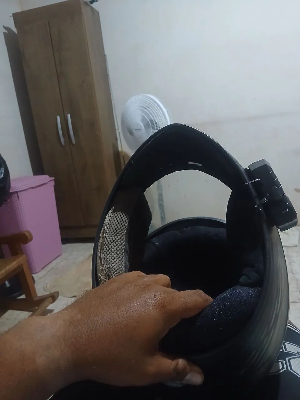 Capacete da ebf com Interfone. - Foto 4
