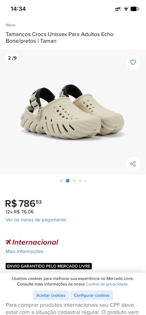 Crocs echo clog 43 original  - Foto 5