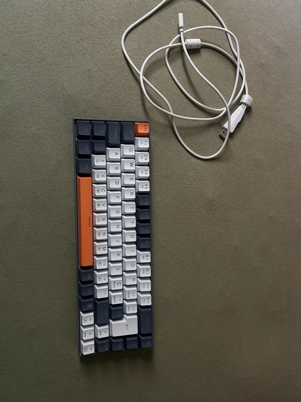 Teclado mecânico eyooso Z-686