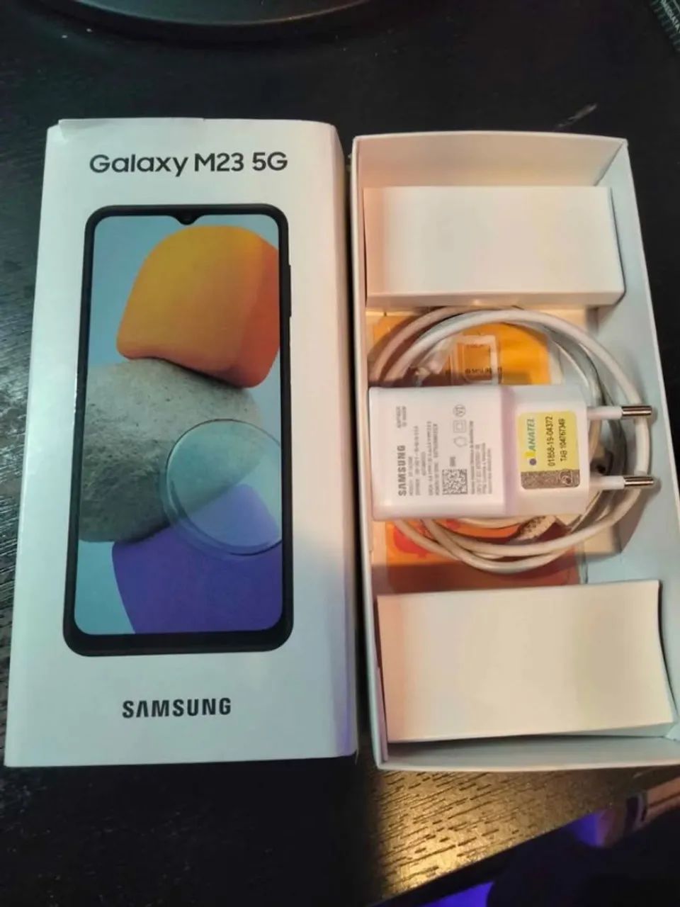 Somente carregador original Samsung é a caixa - Foto 2