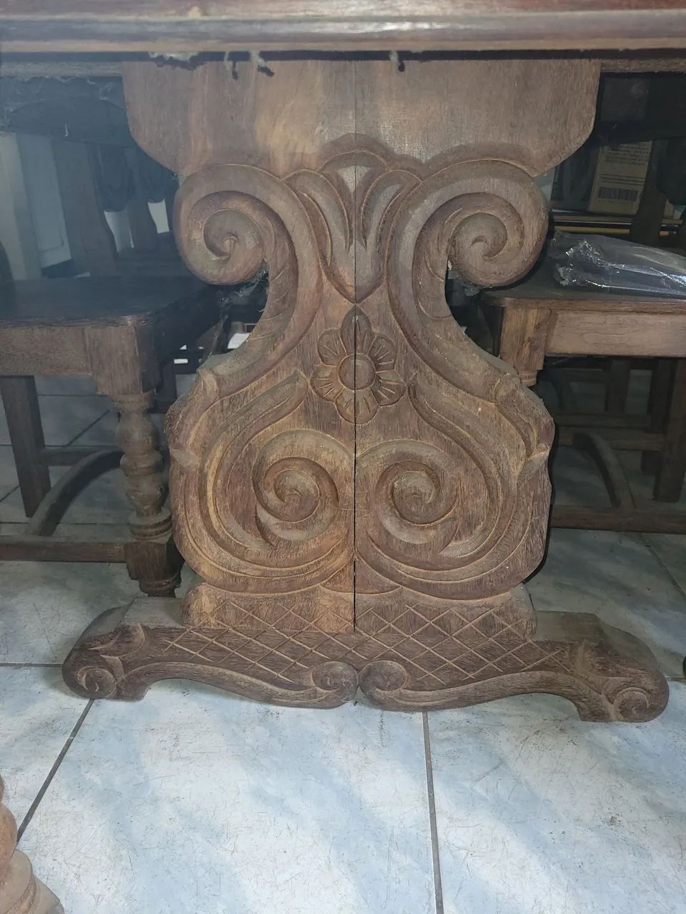 Mesa jantar estilo colonial  - Foto 4