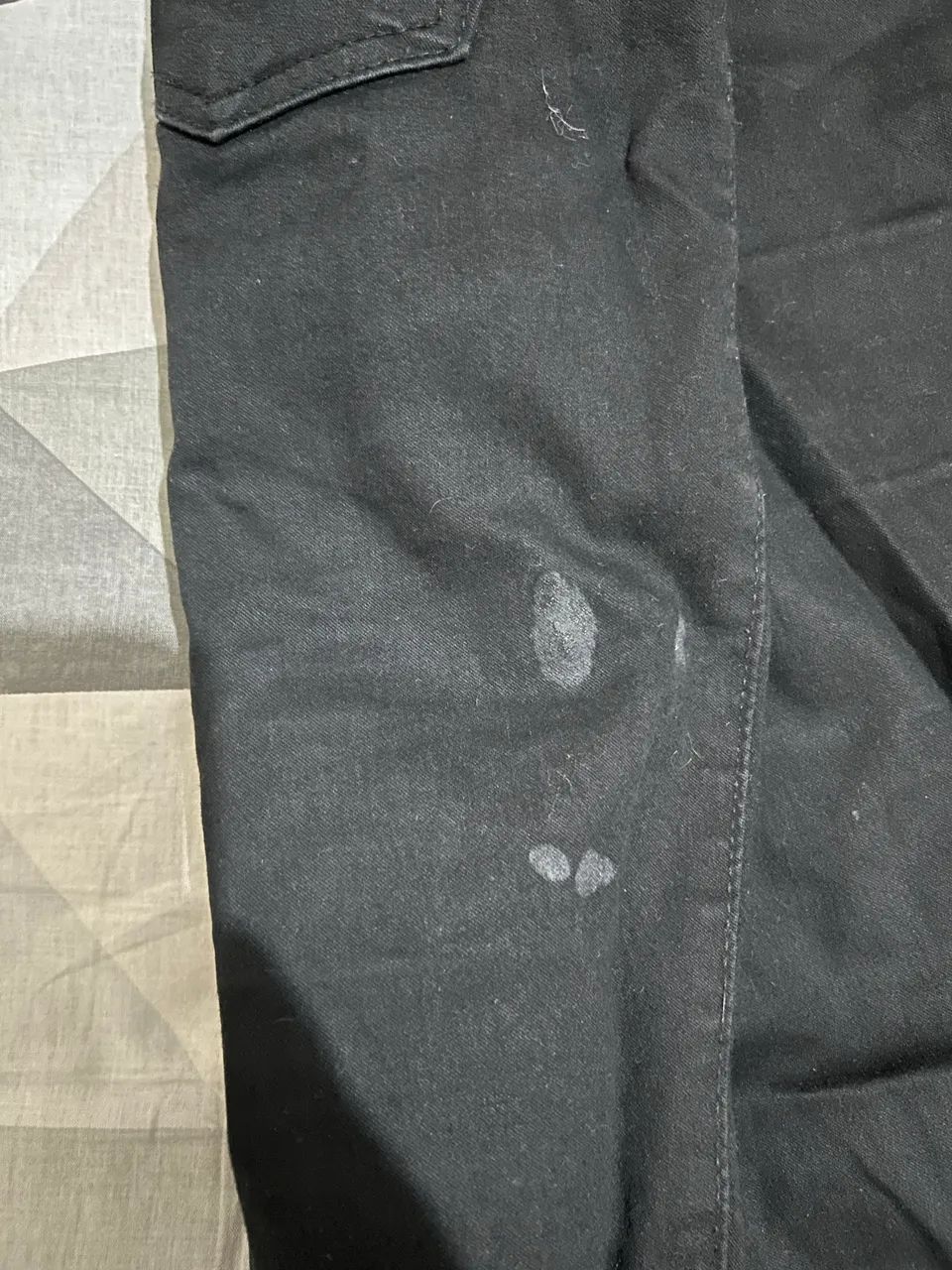 Calça jeans skiny preta  - Foto 3