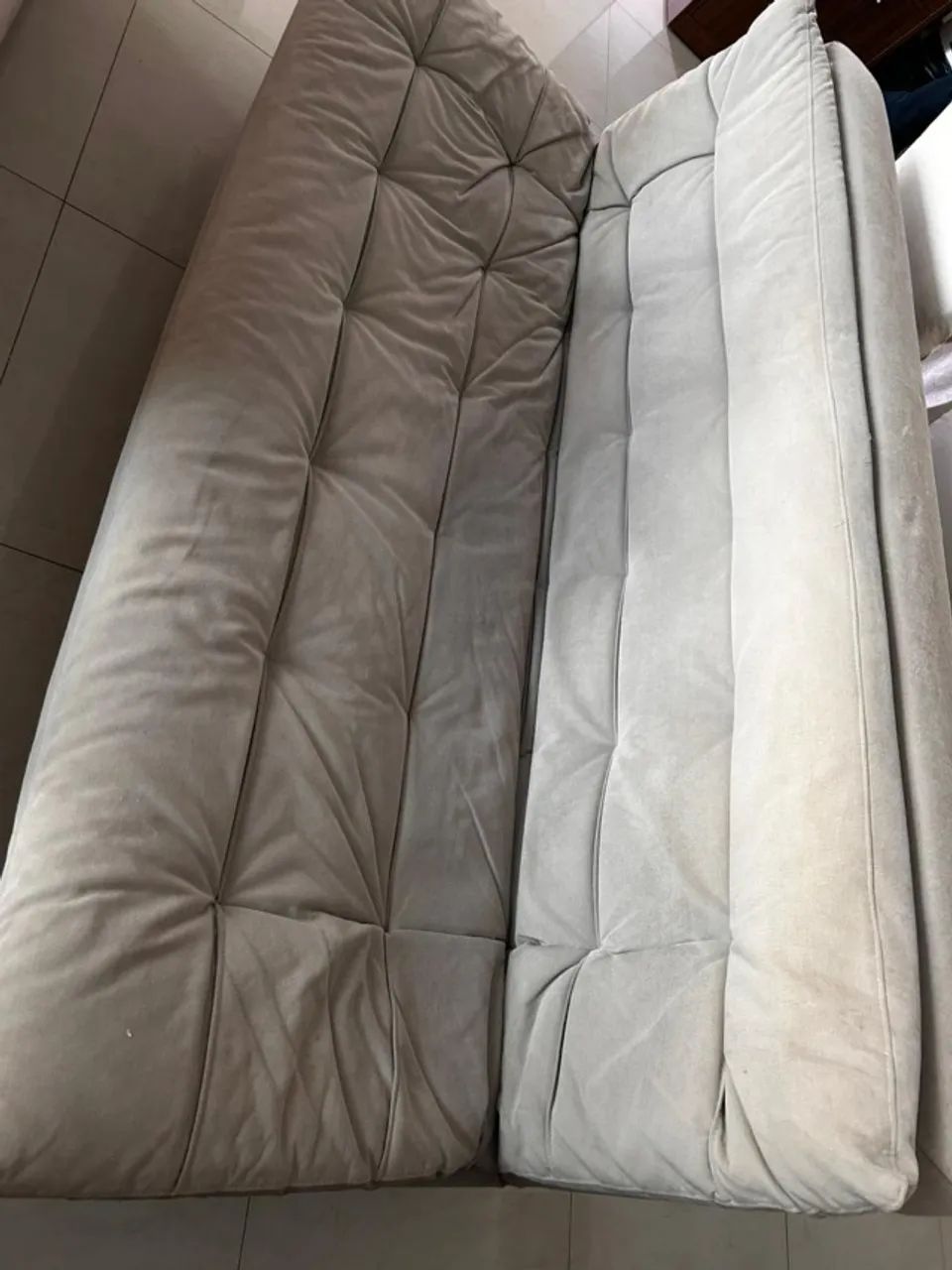SOFÁ-CAMA BEGE - Foto 3