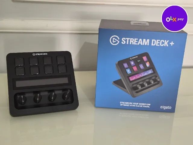 Stream Deck+ Plus Elgato Com Caixa e Nota Fiscal