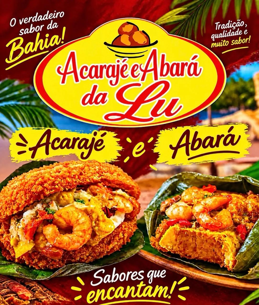 Acarajé e abará da Lú