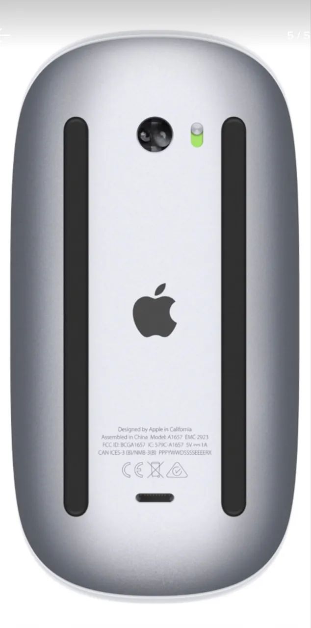 Mouse sem fio Apple (branco) - Foto 4