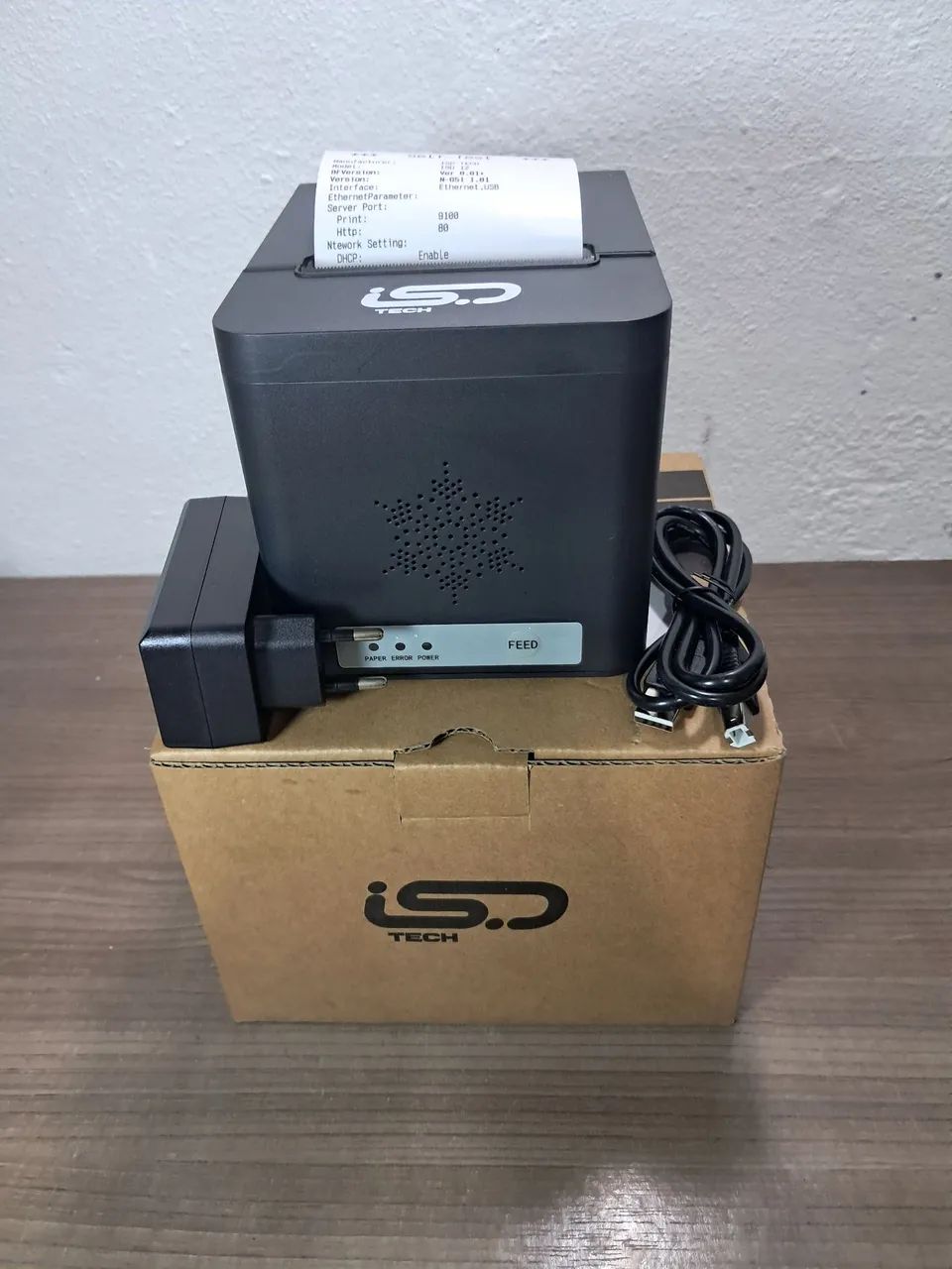 Impressora térmica ISD Tech ISD 12, pronta para uso! - Foto 2