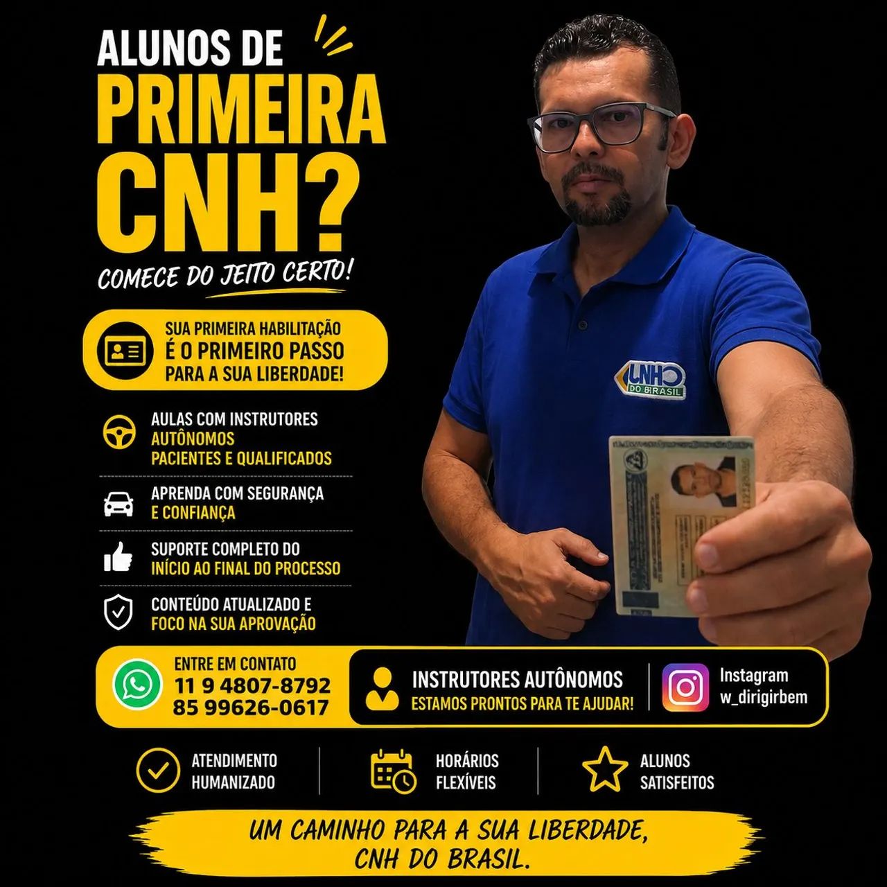 CNH DO BRASIL  CATEGORIA A|B INCLUSÃO  - Foto 4