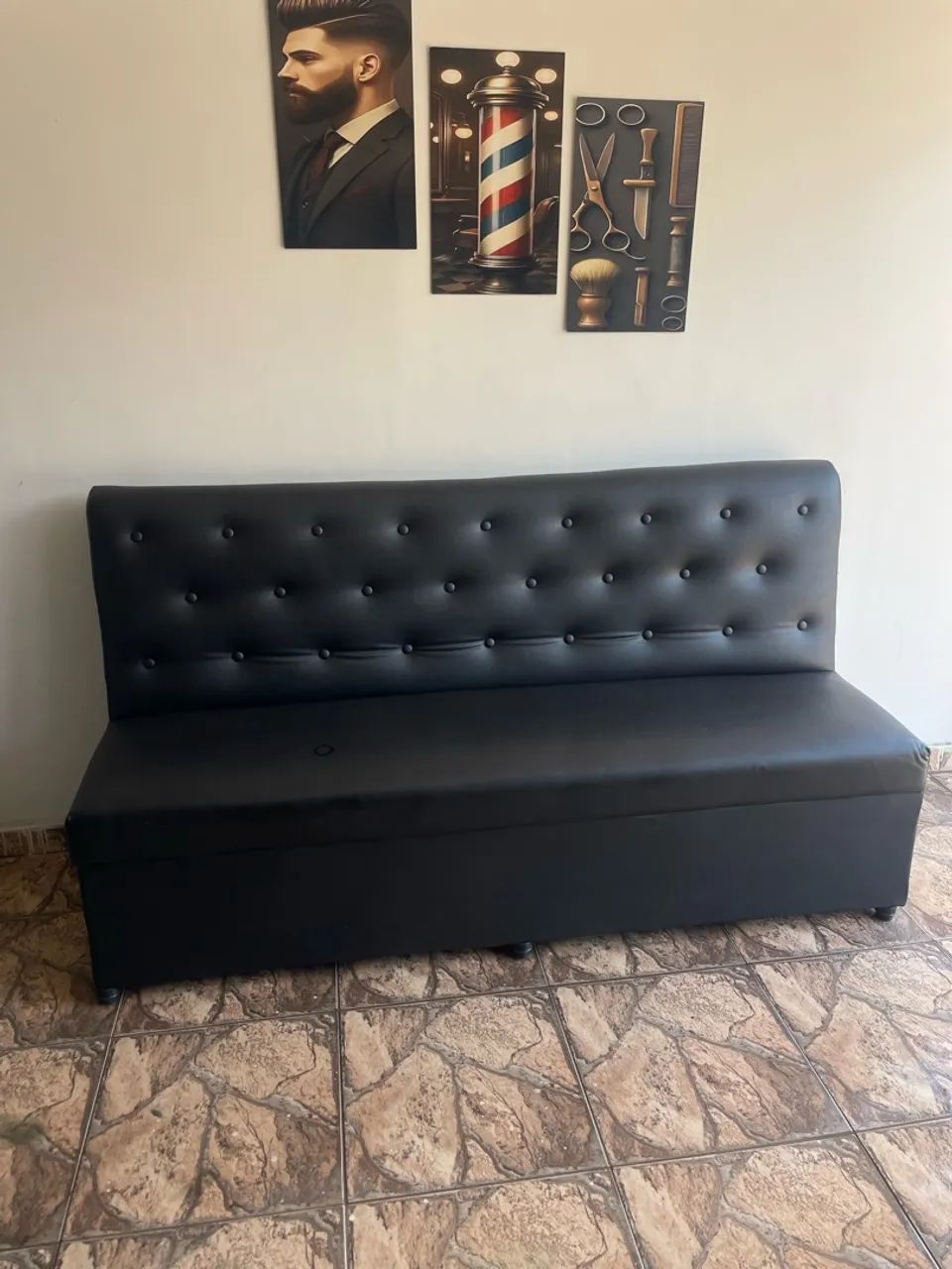 Banco de couro  - Foto 2