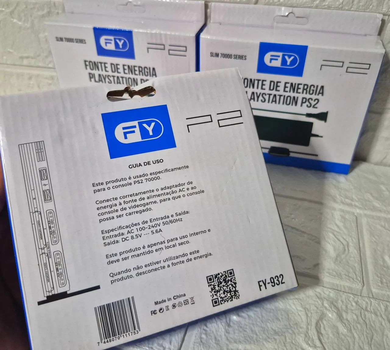 Fonte Playstation 2 nova na caixa  - Foto 2