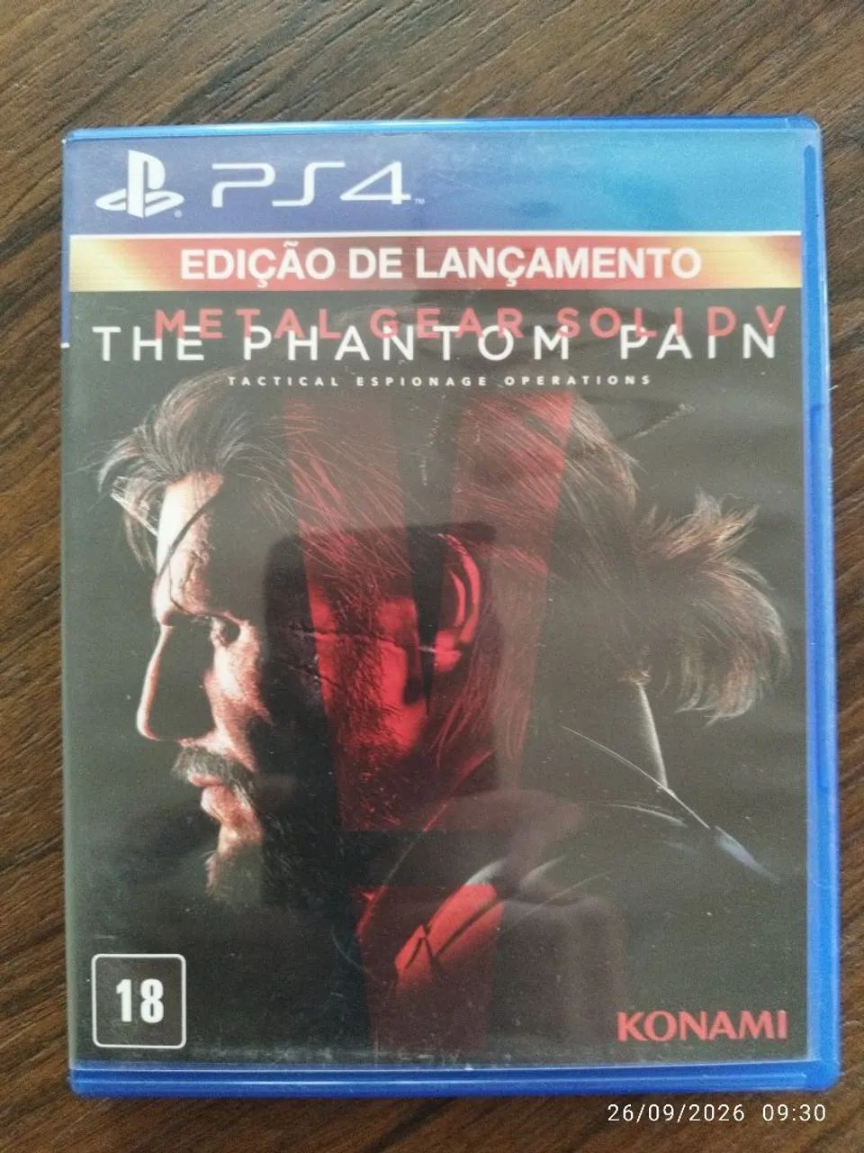 Jogo PS4 The Phantom Pain
