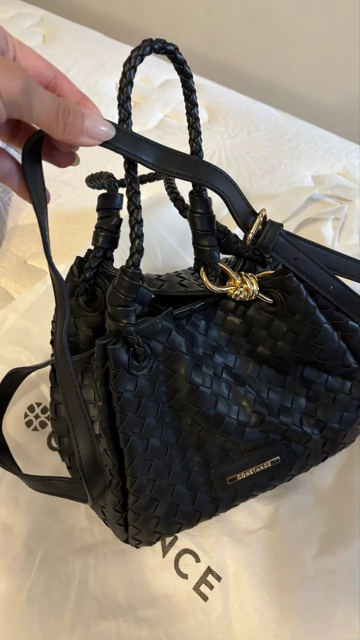 Bolsa preta constance  - Foto 3