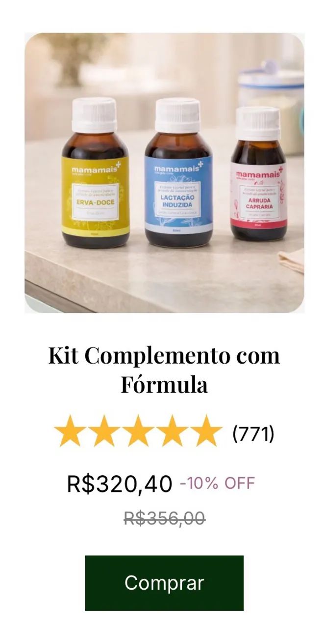 Kit mamamais- indução de lactação  - Foto 5