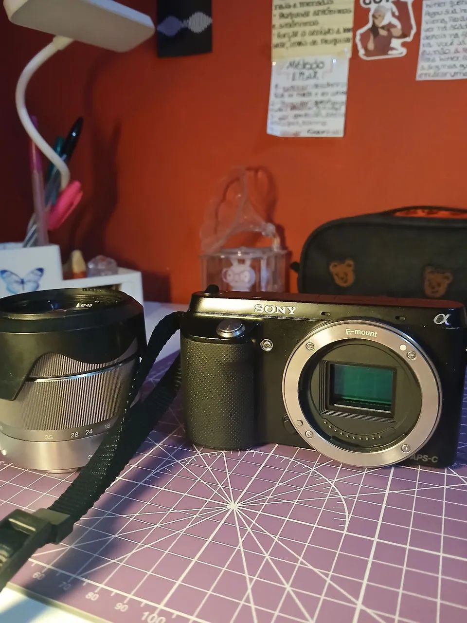 câmera profissional sony nex-f3 para creators - Foto 4