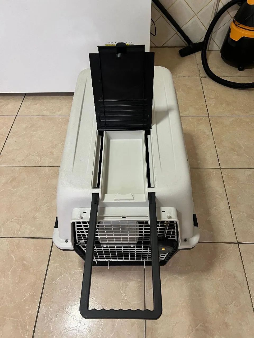 Caixa de transporte para cachorro de médio porte - Foto 5