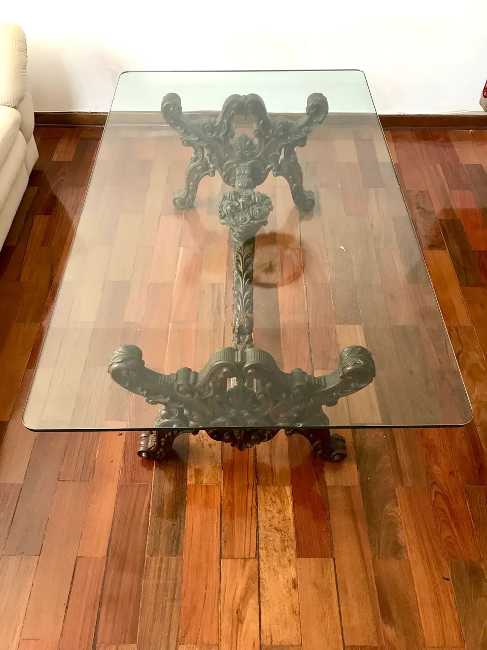 Mesa clássica  de centro em madeira maciça 65566199370242121