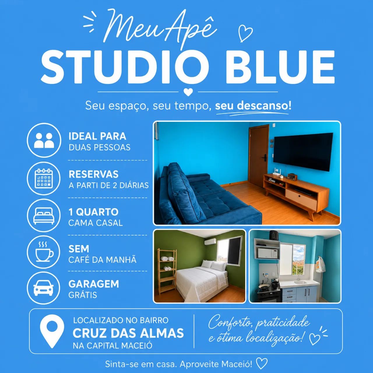 APÊ STUDIO BLUE - Foto 5