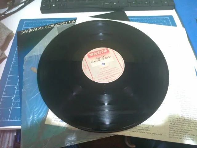 Disco de vinil - Sagrado coração da terra - Flecha - Foto 3