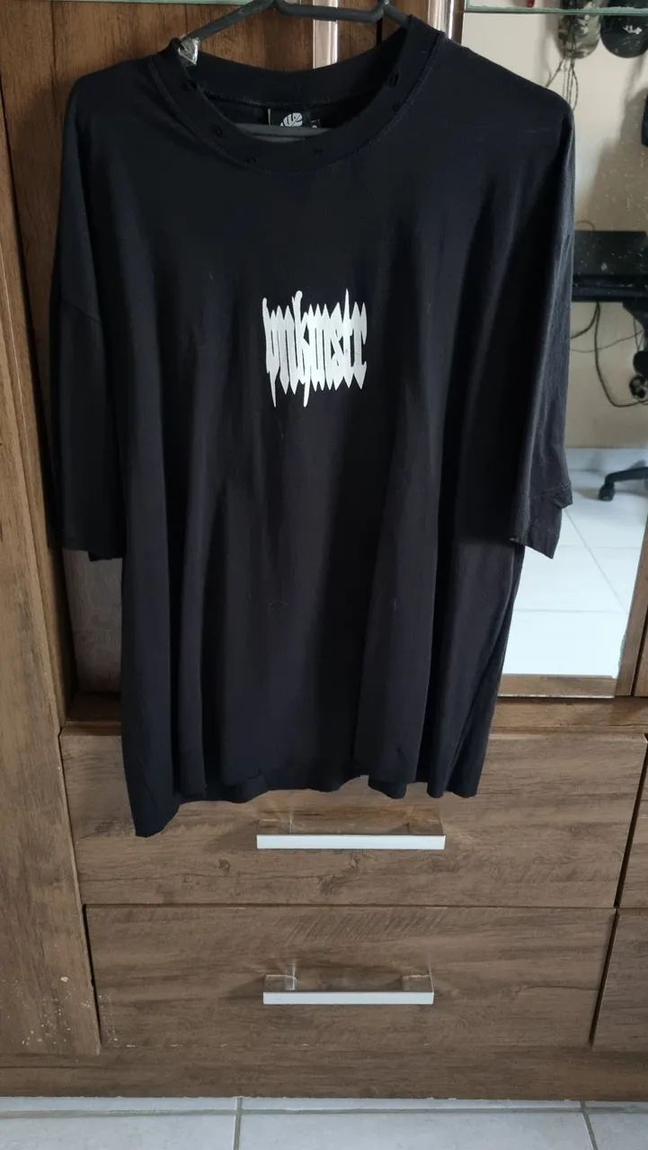 Camiseta custom boxy Pinkmonstera