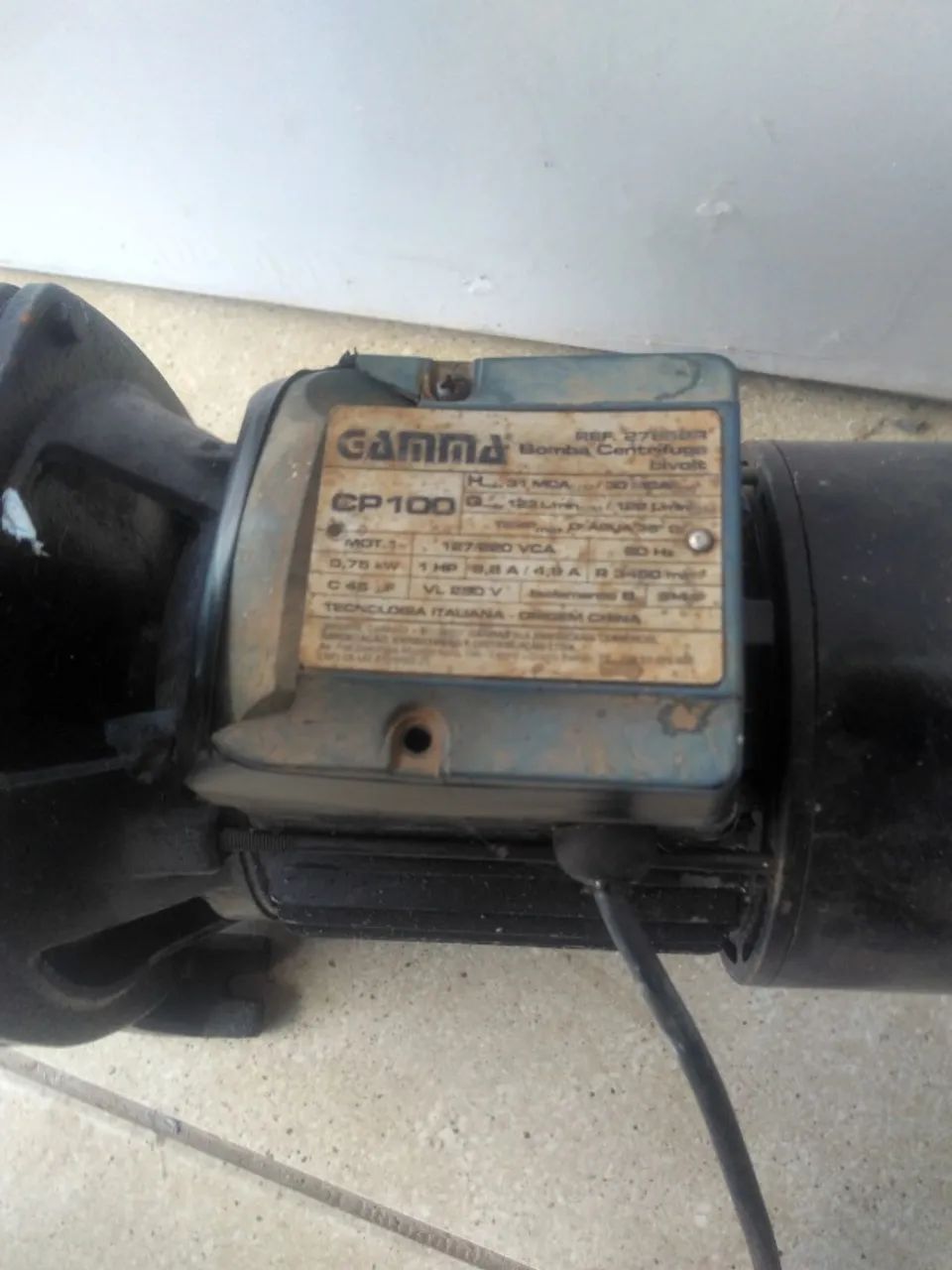Bomba de água centrífuga 1HP - Foto 3