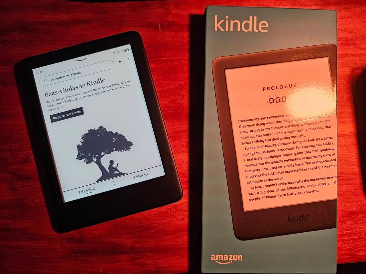 Kindle preto 10 geração - com luz - Foto 3