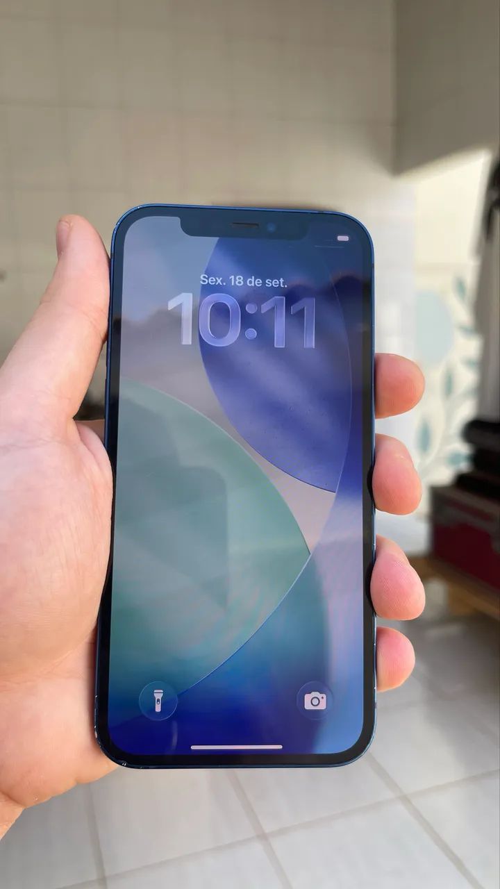 iPhone 12 Azul - Todo original & 80% de bateria - Foto 4