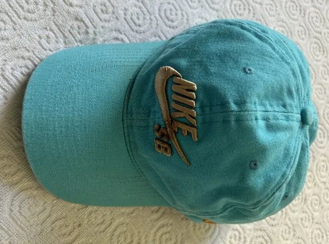 BONÉ NIKE SB ABA CURVA ALGODÃO AZUL CLARO - Foto 2