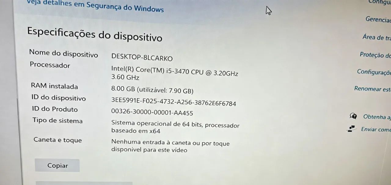 i5 -3° Geração+8g Ram  - Foto 5