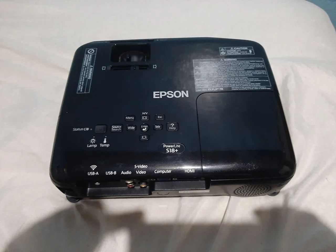 Projeto Epson powerlite s18+