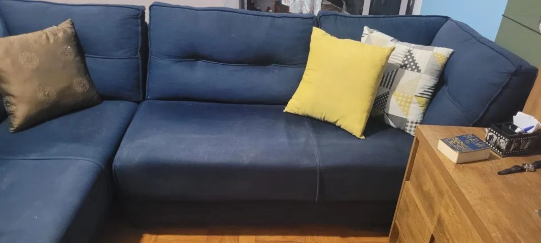 Sofá de quina aceito ofertas! - Foto 2