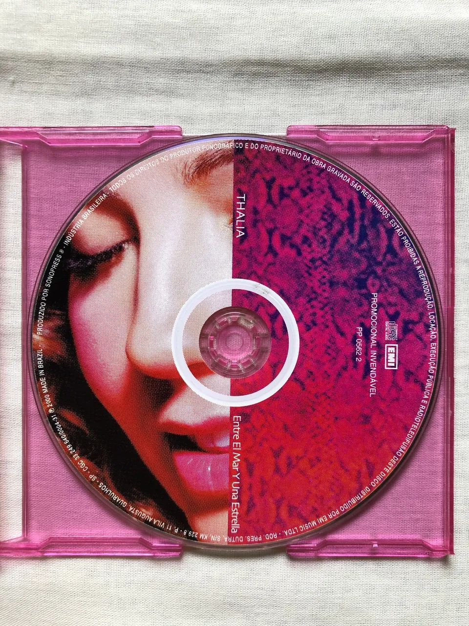 Cd Thalia Single Entre el mar y uma Estrella