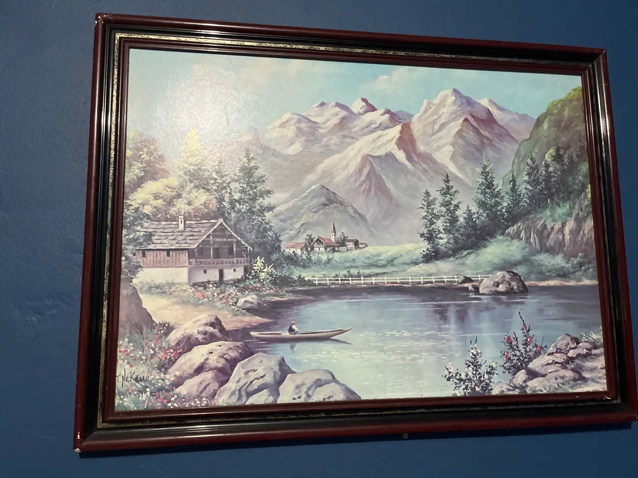 Lindo quadro antigo 