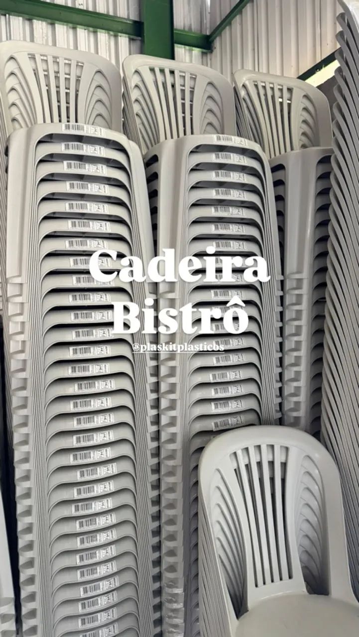 Cadeira de plástico Nova - Foto 2
