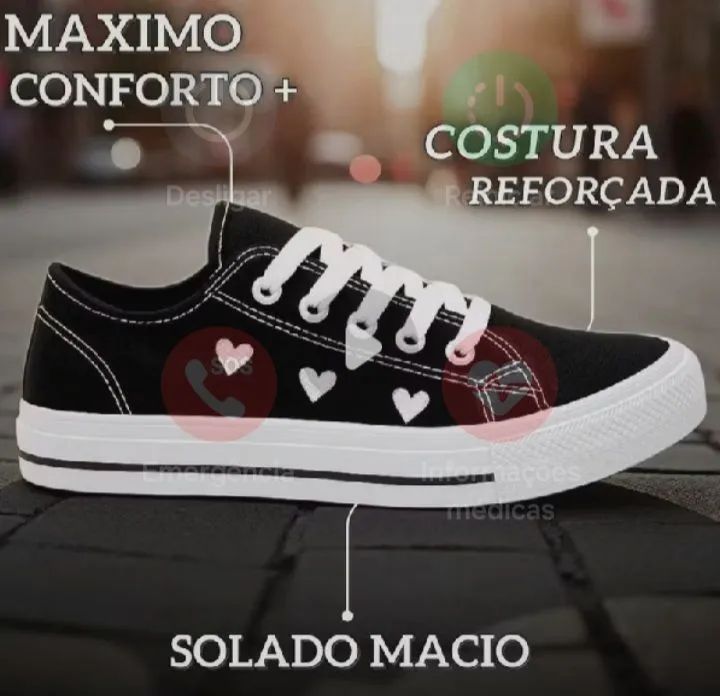 Tênis feminino casual