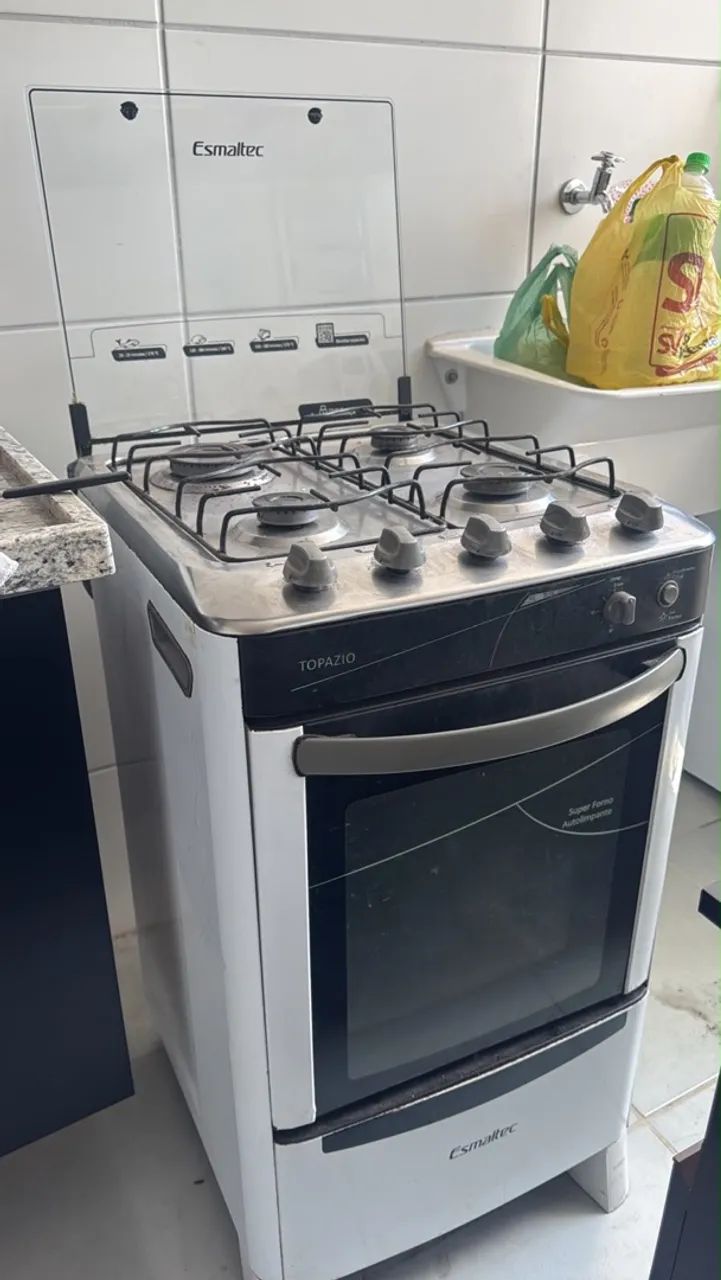 Fogão 4 bocas! 