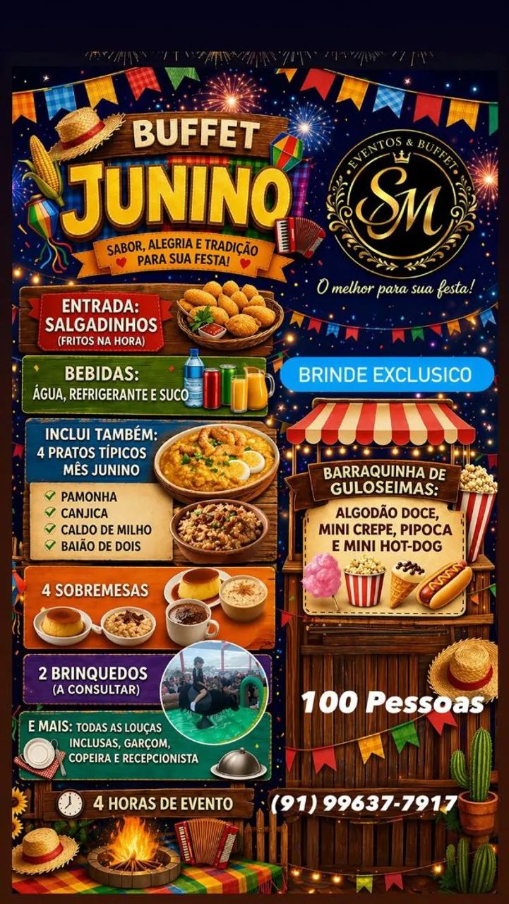 buffet tradicional completo 