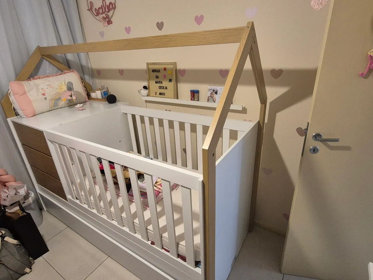 Berço Casinha Infantil 
