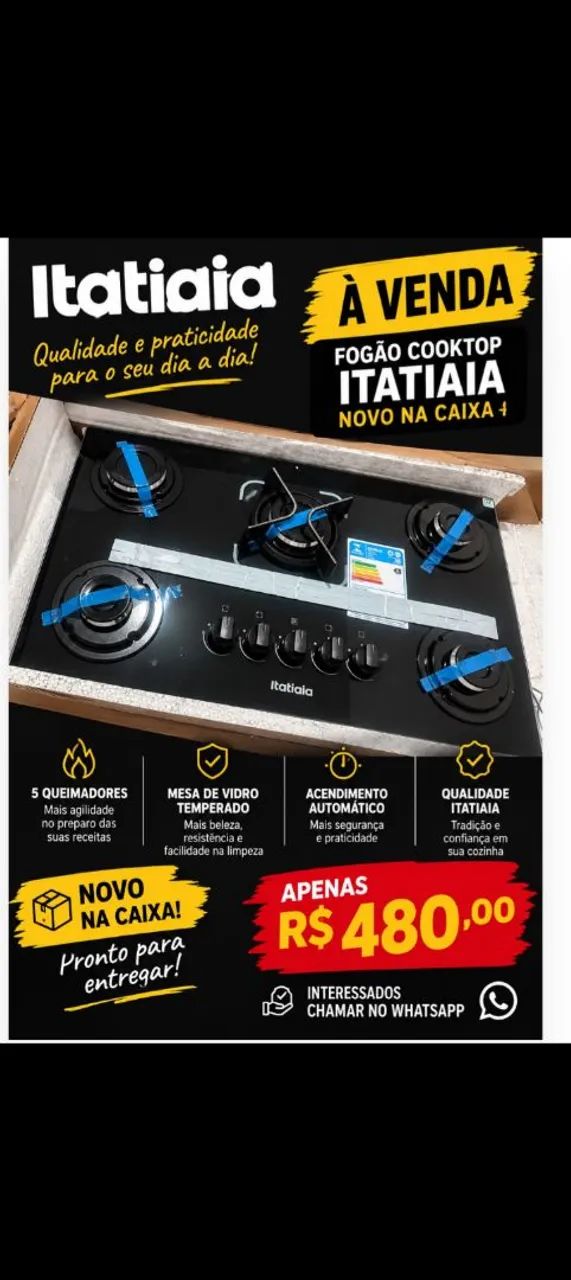 Cooktop novo