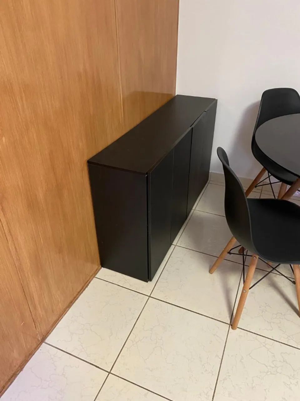 CONJUNTO DE JANTAR SLIM PRETO E LINDO - Foto 3