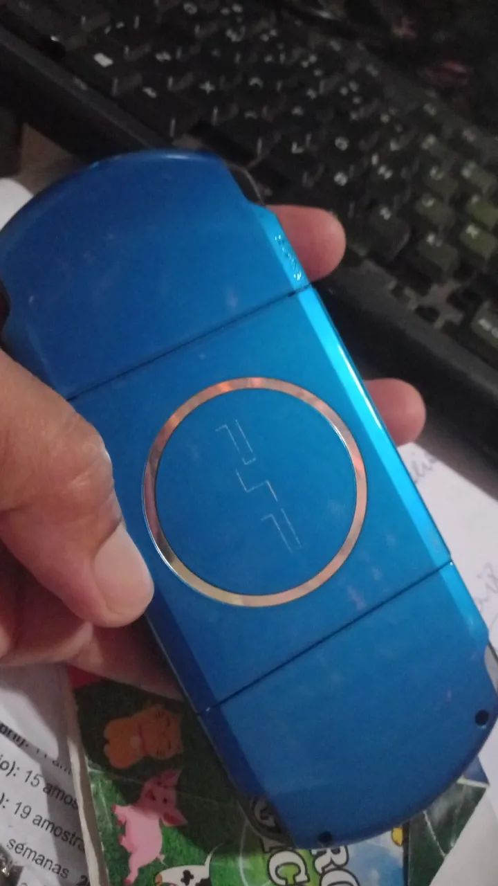 Psp aqua conservado e com Caixa - Foto 3