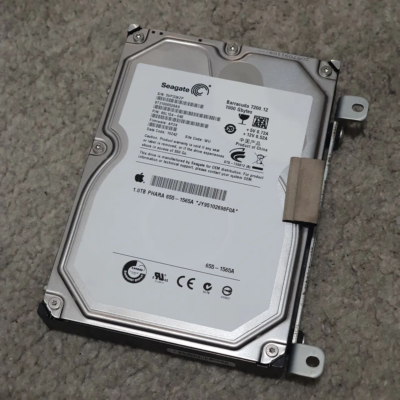 HD Seagate iMac 1TB (desktop)