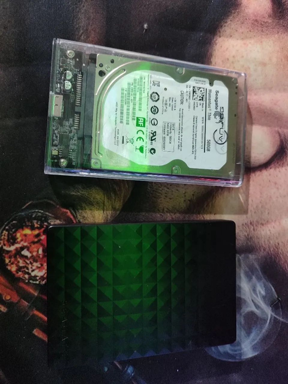 HDs externos 500 GB 