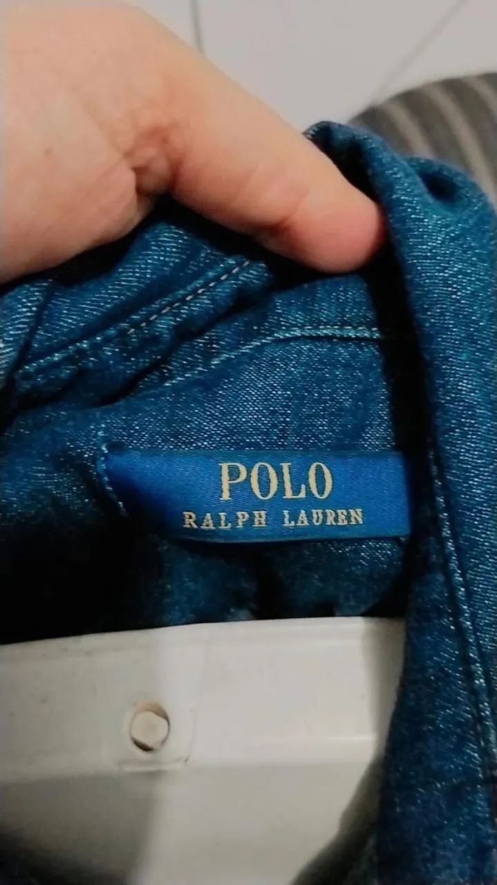 Macaquinho jeans Ralph Lauren, num 36 38 - Foto 3