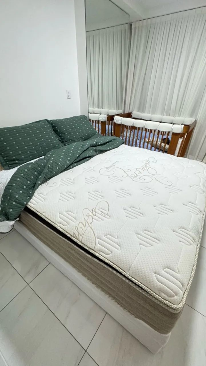 Cama Queen seminova - Foto 2
