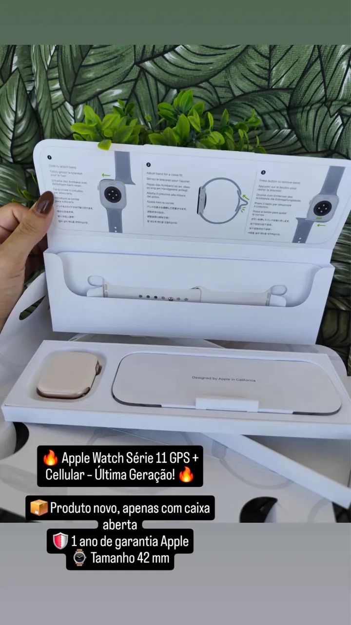 Apple Watch série 11 + GPS - Foto 3