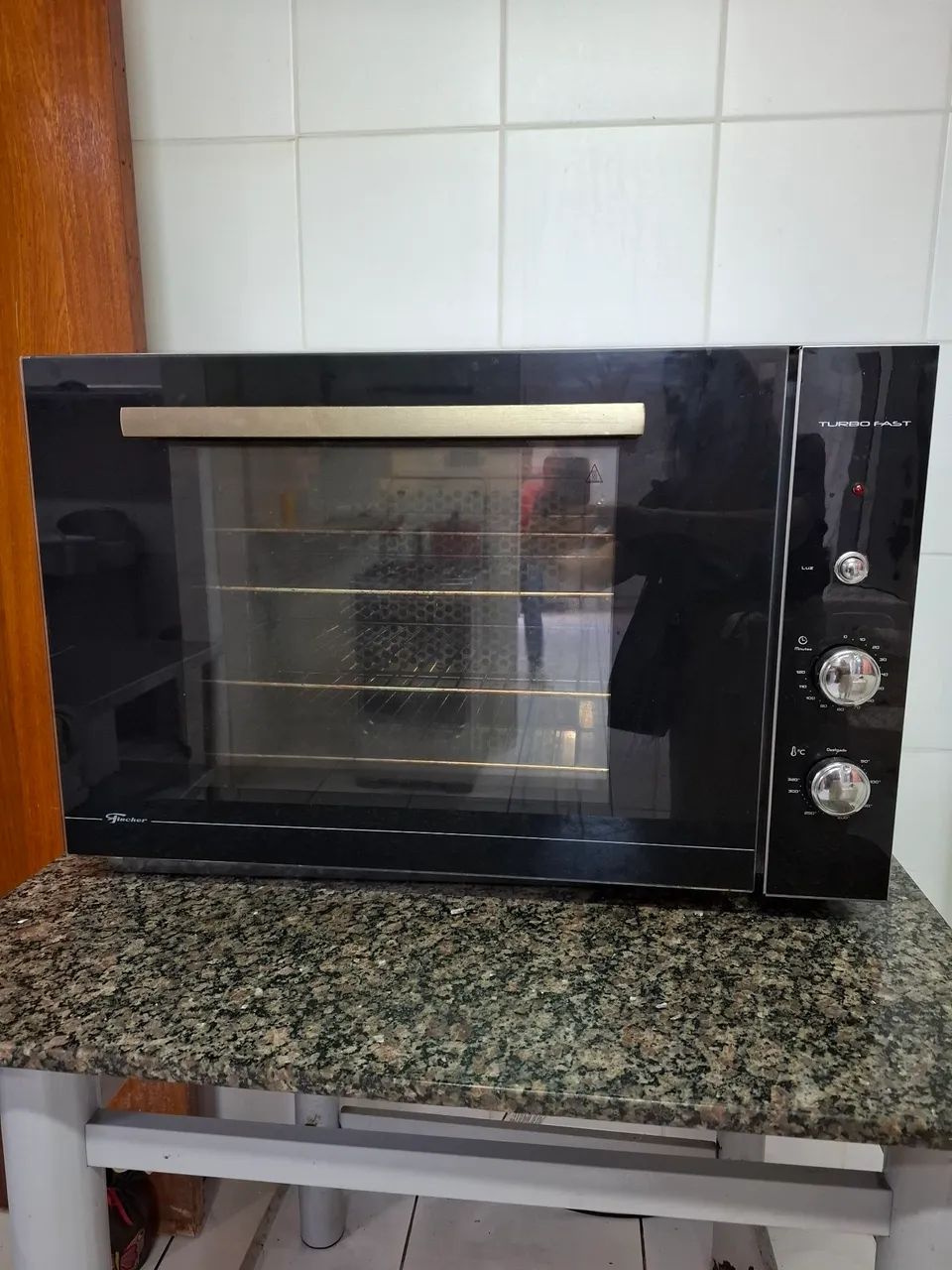 Forno elétrico Turbo Fast FISCHER excelente estado de conservação (127V)