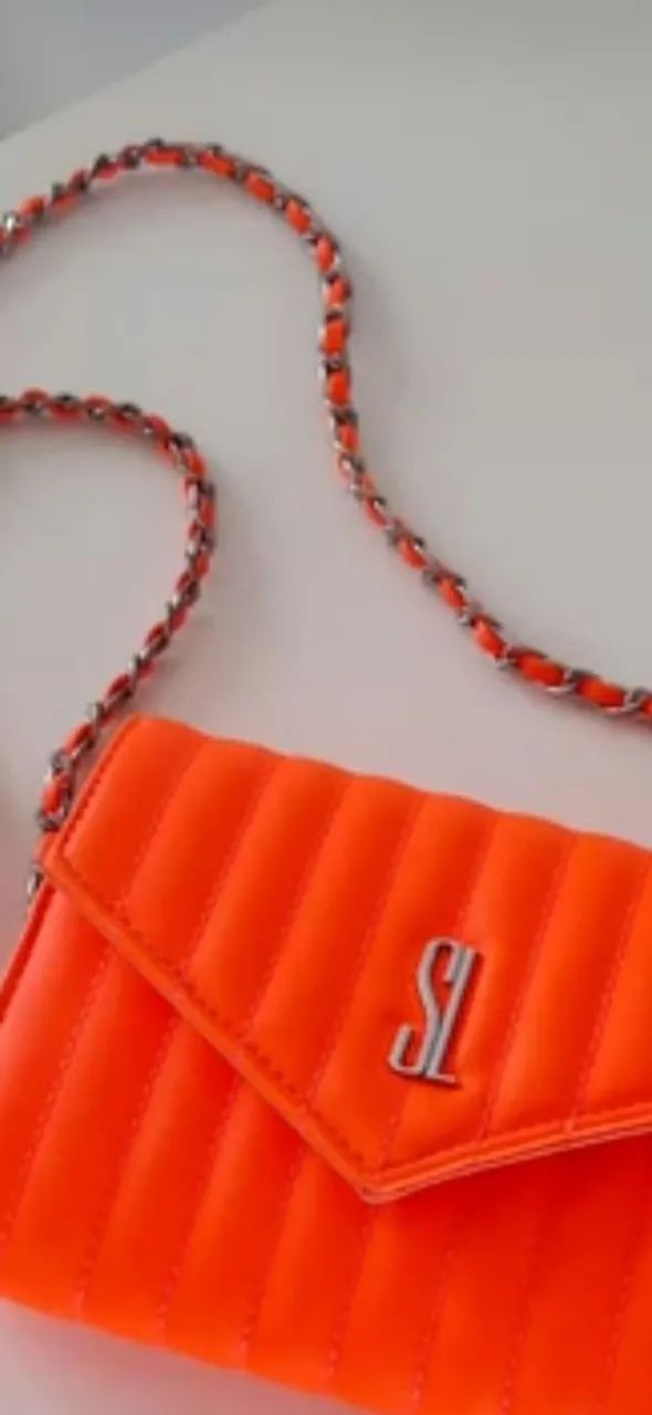 Bolsa Santa Lolla, tangerina (a cor da moda!)! - Foto 2