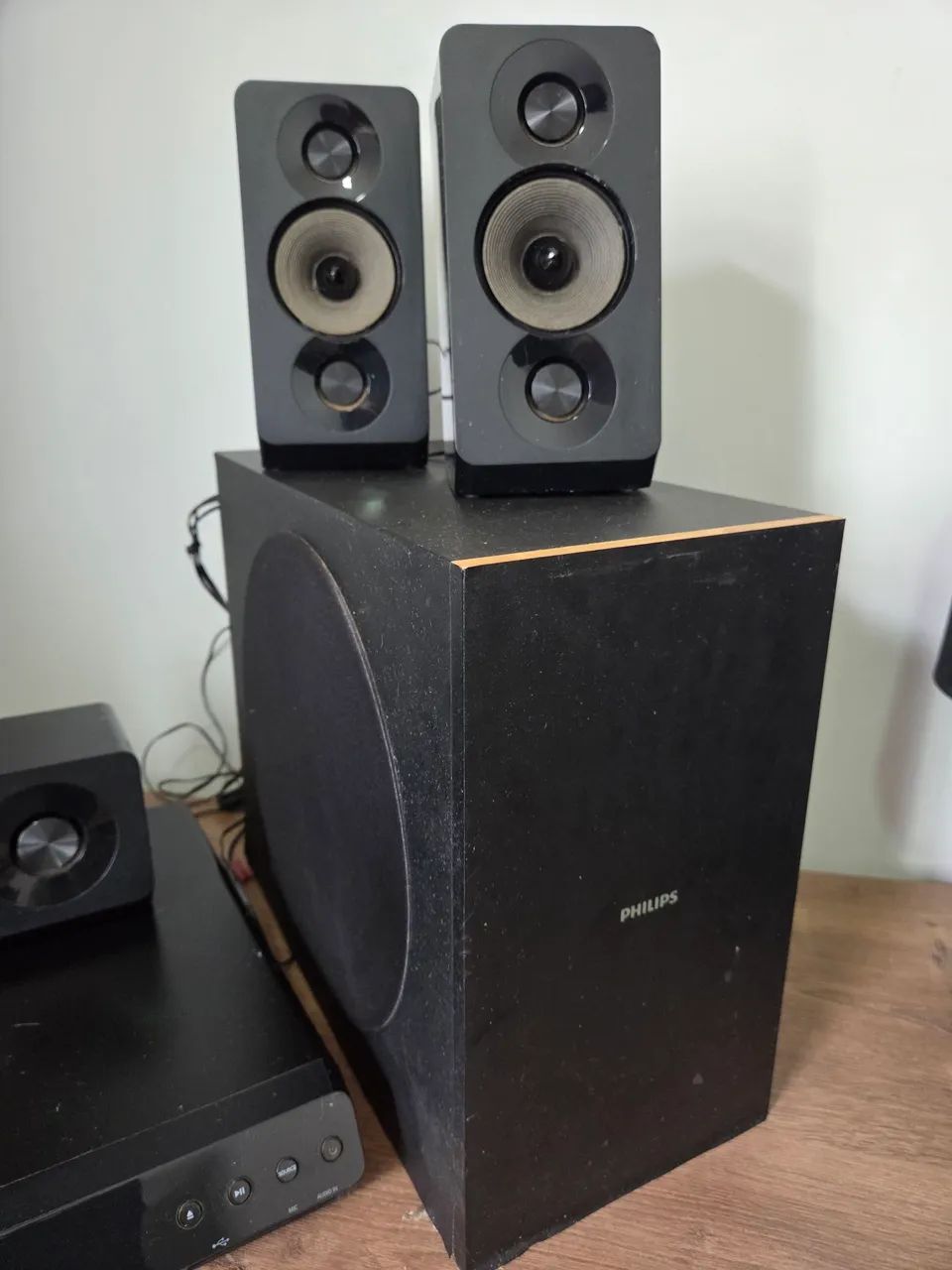 Home theater philips (Som de cinema) - Foto 3