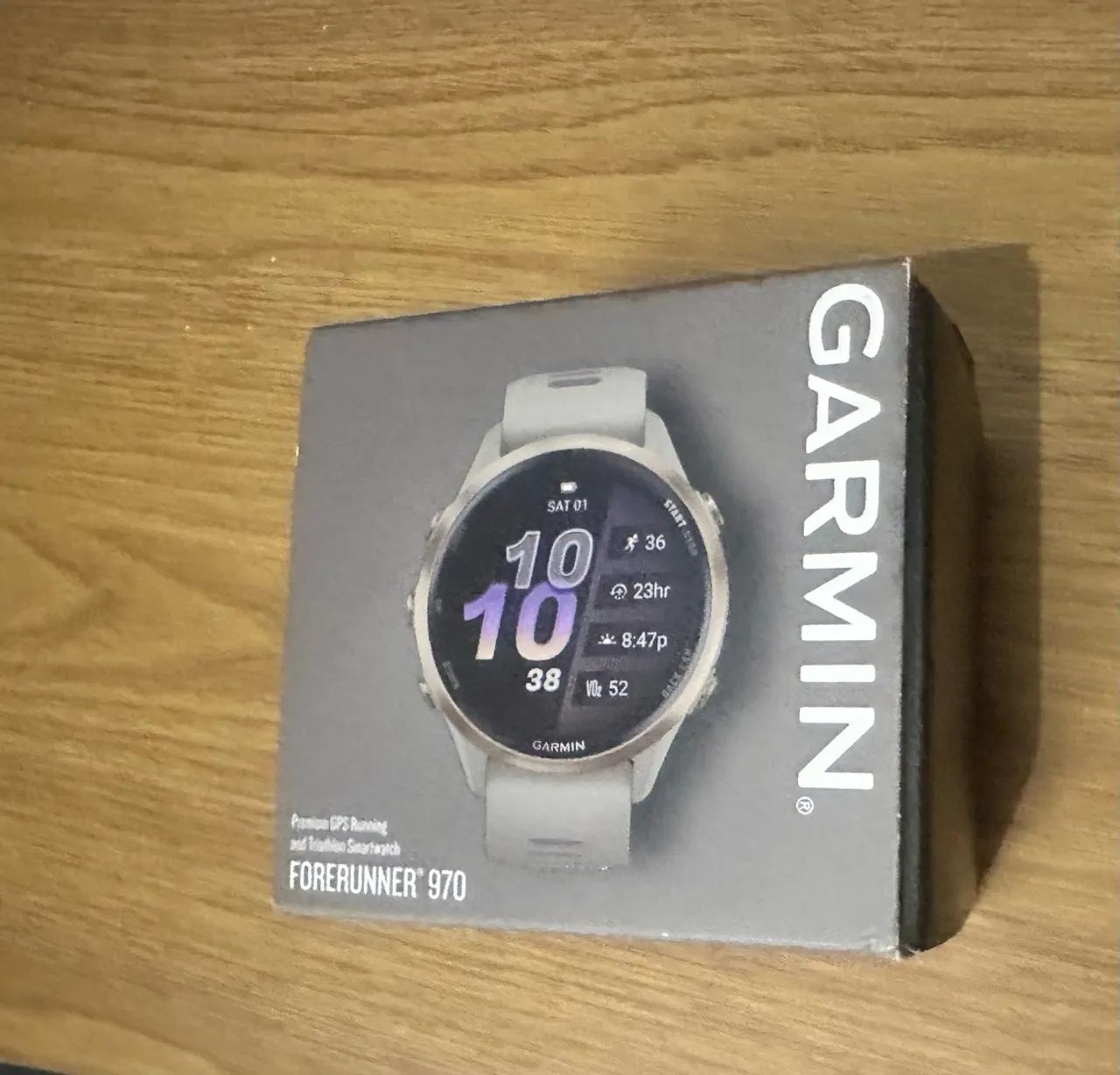 Relógio Garmin Forerunner 970 Cinza Cinza 