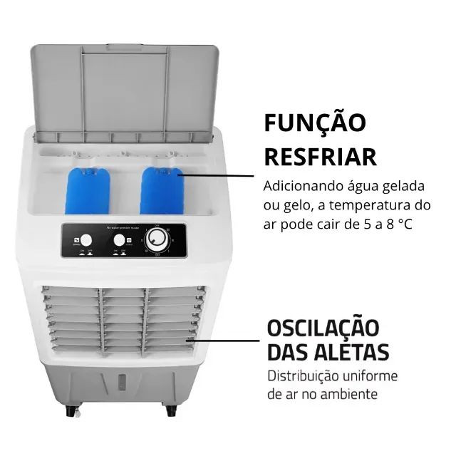 Kit Climatizador 20L 127V com Parafusadeira 21V Muke Tools - Foto 3
